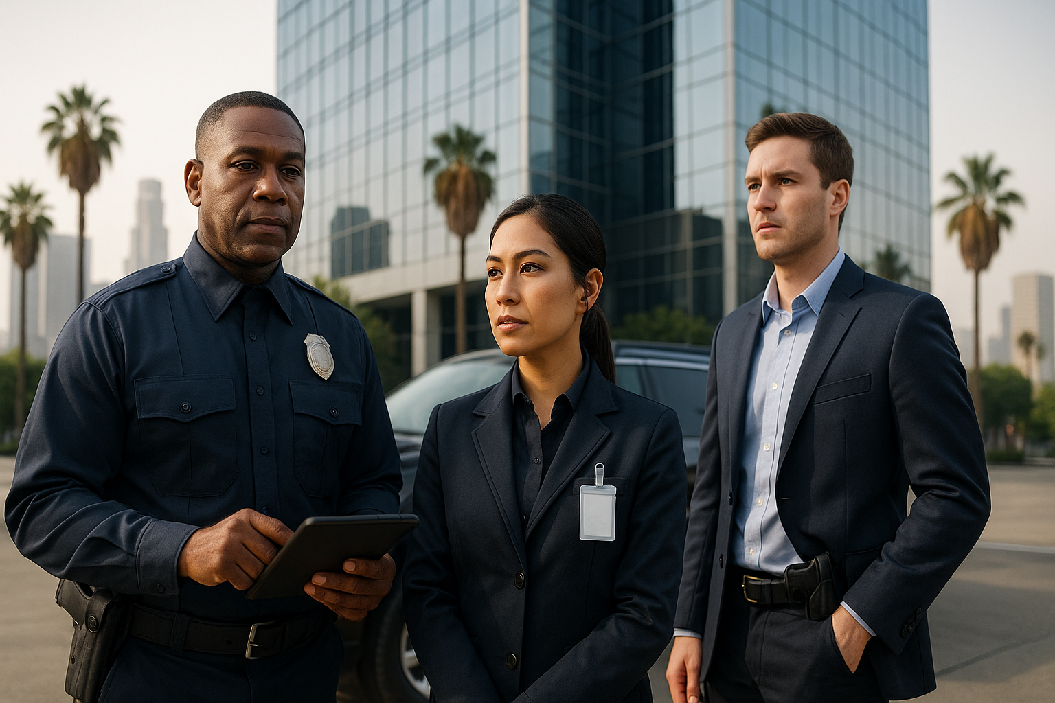 Photography illustrating “Armed Security Guards Los Angeles: Hire Licensed, Insured Teams”