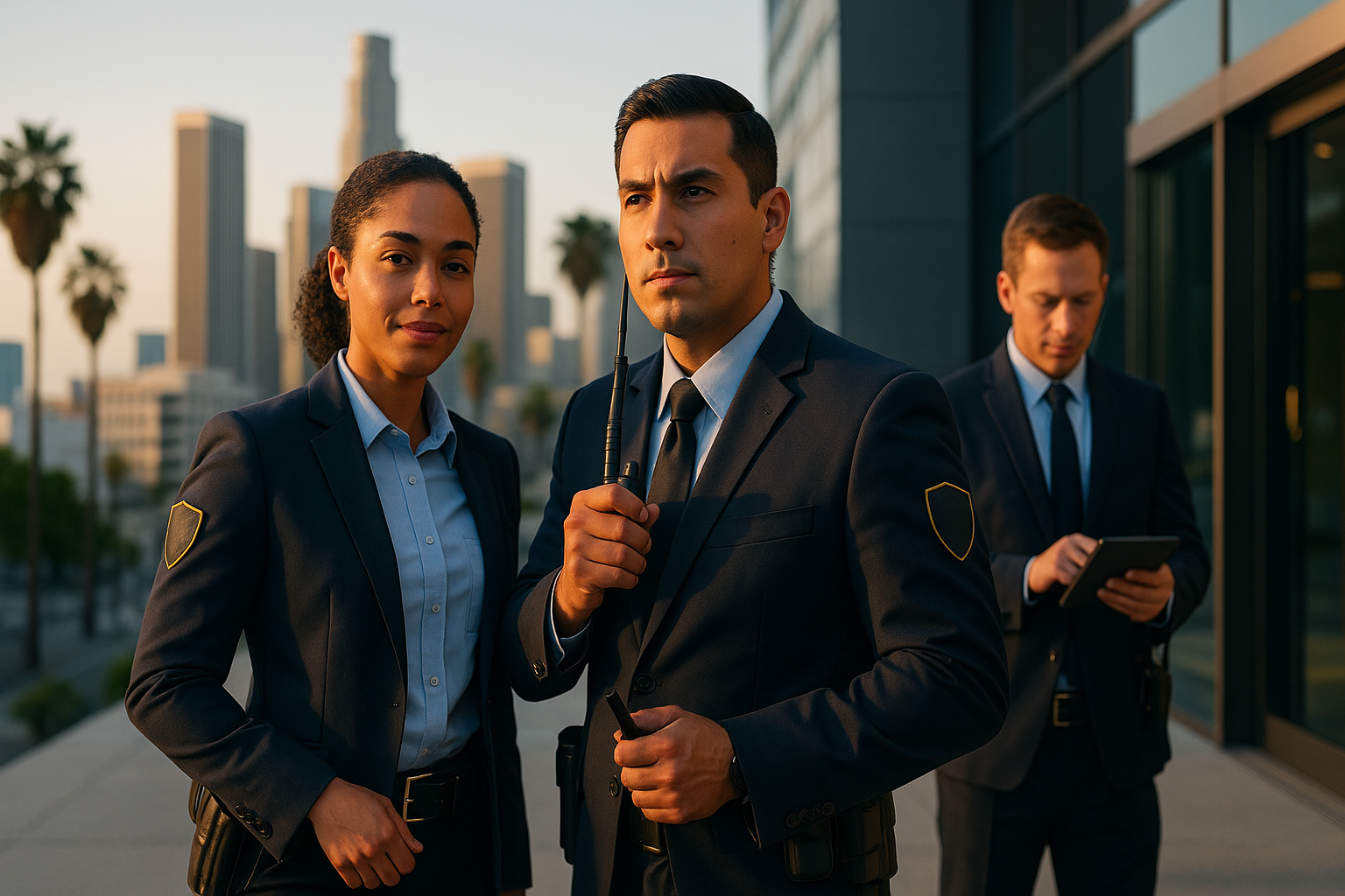 Photography illustrating “Armed Security Guards Los Angeles: Hire Trusted Professionals”