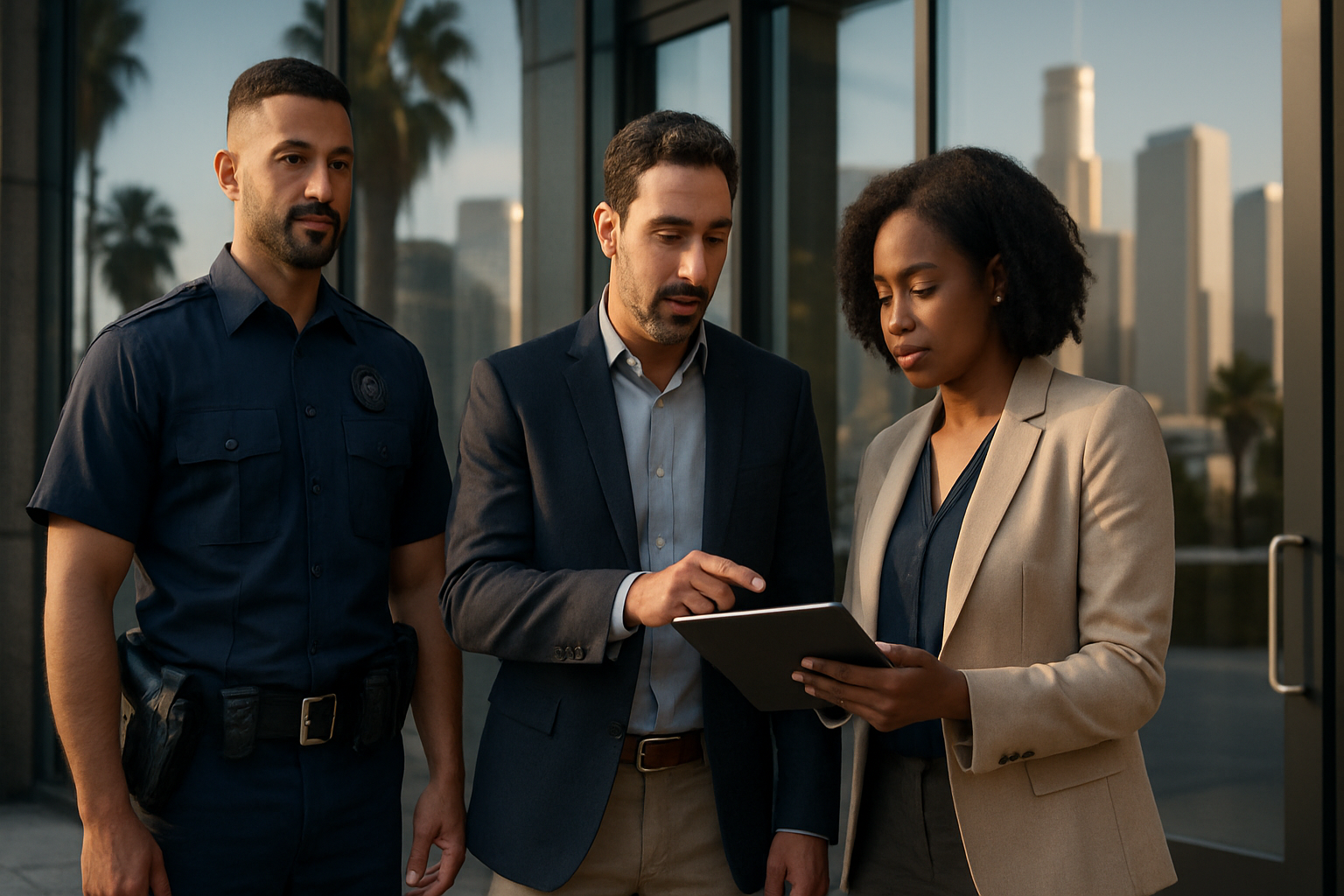Photography illustrating “Armed Security Guards Los Angeles: Hiring, Costs & Benefits”
