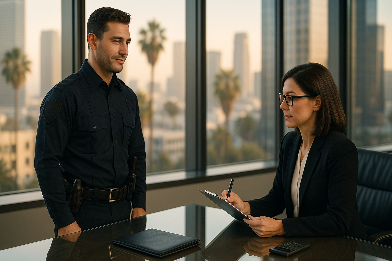 Photography illustrating “Armed Security Guards Los Angeles: Rates and How to Hire”
