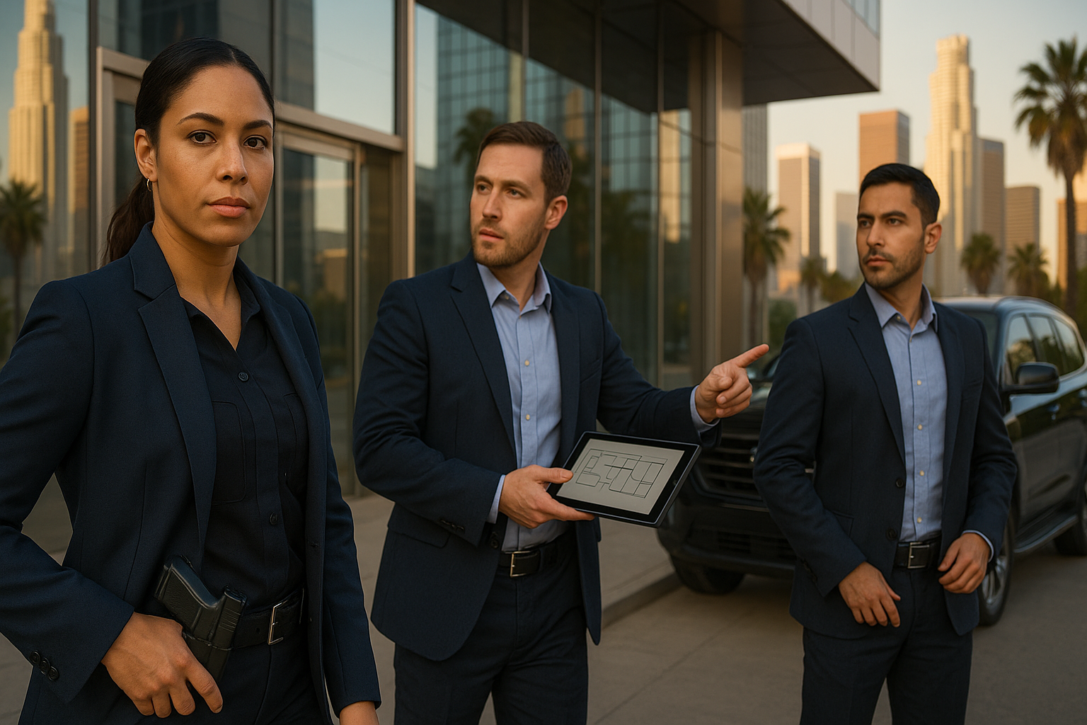 Photography illustrating “Armed Security Guards Los Angeles: Trusted On-Site Protection”