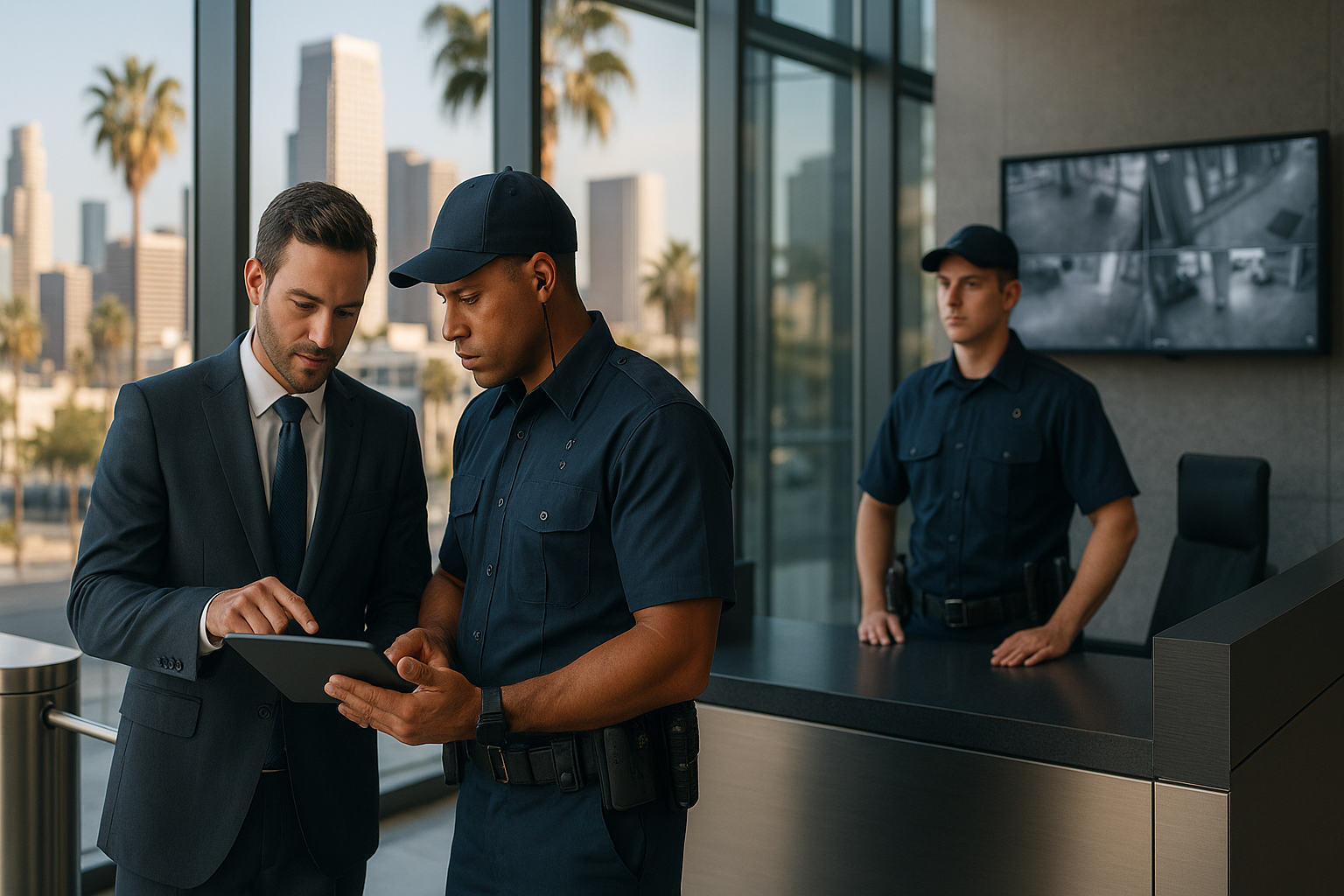 Photography illustrating “Security Guard Services Los Angeles: Top Providers & Costs”